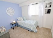 Thumbnail 14 of 20 - Spacious bedrooms in East Lansing Apartments near Michigan State University | Burnt Tree