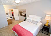 Thumbnail 15 of 20 - Spacious bedrooms in East Lansing Apartments near Michigan State University | Burnt Tree