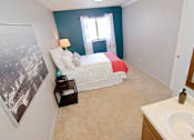 Thumbnail 16 of 20 - Spacious bedrooms in East Lansing Apartments near Michigan State University | Burnt Tree