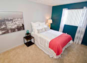Thumbnail 17 of 20 - Spacious bedrooms in East Lansing Apartments near Michigan State University | Burnt Tree