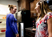 Thumbnail 3 of 20 - Spacious Kitchen in East Lansing Apartments near Michigan State University | Burnt Tree