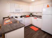 Thumbnail 2 of 7 - Spacious Kitchen in East Lansing Apartments near Michigan State University | Campus View