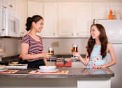 Thumbnail 4 of 7 - Spacious Kitchen in East Lansing Apartments near Michigan State University | Campus View