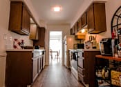 Thumbnail 3 of 22 - Spacious Kitchen in East Lansing Apartments near Michigan State University | Carriage Hill East