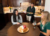 Thumbnail 1 of 10 - Spacious Kitchen in East Lansing Apartments near Michigan State University | Eden Roc