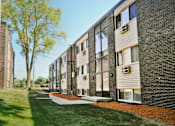 Thumbnail 13 of 13 - Exterior of North Pointe Apartments In East Lansing Michigan