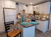 Thumbnail 3 of 13 - Spacious Kitchen in East Lansing Apartments near Michigan State University | North Pointe