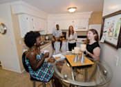 Thumbnail 6 of 13 - Spacious Kitchen in East Lansing Apartments near Michigan State University | North Pointe