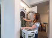 Thumbnail 7 of 13 - Washer Dryer In Apartment in East Lansing