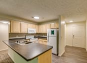 Thumbnail 2 of 7 - Spacious Kitchen in East Lansing Apartments near Michigan State University | Park Place