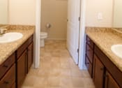 Thumbnail 13 of 19 - Spacious Bathroom in East Lansing Apartments near Michigan State University | River Walk