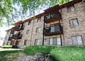Thumbnail 10 of 10 - Exterior Stoneridge Apartments in East Lansing Michigan