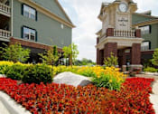 Thumbnail 12 of 14 - Exterior at the Hamptons Apartments near Michigan State University