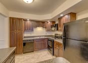 Thumbnail 8 of 17 - Spacious Kitchen in East Lansing Apartments near Michigan State University | The Pines
