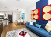 Thumbnail 2 of 15 - 5th Street Commons A1 Model Living Space
