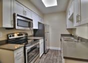 Thumbnail 9 of 38 - Fully Furnished Kitchen With Stainless Steel Appliances at 720 North Apartments, California, 94085