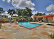 Thumbnail 24 of 38 - Mini Swimming Pool And Relaxing Area at 720 North Apartments, Sunnyvale, CA, 94085
