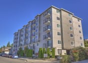 Thumbnail 3 of 20 - Building Exterior at King Arthurs Court, Seattle, WA, 98125