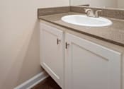 Thumbnail 37 of 45 - Bathroom Inbuilt Wash Basin at Wilbur Oaks Apartments, Thousand Oaks, 91360