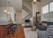 Thumbnail 2 of 23 - Ironhorse Apartments Vinyl Wood Plank Flooring in Spacious Floor Plans in Longmont CO Apartments Near Firestone CO
