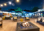 Thumbnail 3 of 21 - Outdoor fire pit with seating in pool area at Aliso Creek, California, 92656