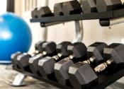 Thumbnail 12 of 43 - Gym equipment at Rock 35, Round Rock, 78681