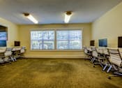 Thumbnail 8 of 37 - Business Center with High Speed Internet, at Commons at Timber Creek Apartments, Portland, 97229