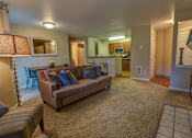 Thumbnail 15 of 44 - Living Rom Sofa at Commons at Avalon Park Apartments, Oregon, 97224