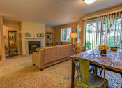 Thumbnail 17 of 44 - Fireplace Living Area at Commons at Avalon Park Apartments, Oregon, 97224