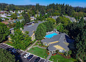 Thumbnail 4 of 44 - Aerial Community View at Commons at Avalon Park Apartments, Oregon, 97224