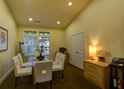 Thumbnail 8 of 31 - Dining and kitchen at Commons at Hawthorn Village Apartments, Hillsboro