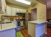 Thumbnail 11 of 31 - Kitchen area at Commons at Hawthorn Village Apartments, Hillsboro, 97124