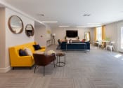 Thumbnail 14 of 24 - Contemporary clubhouse with comfortable seating