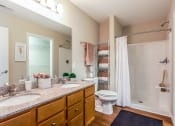 Thumbnail 8 of 8 - Delaware OH Apartments Rentals Redwood Preserve At Quail Pass Master Bathroom