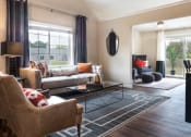 Thumbnail 3 of 10 - Canal Winchester OH Apartment Rentals Redwood Winchester Ridge Living Room Den