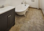 Thumbnail 6 of 13 - Bathroom With Extra Storage at Willett Apartments, Albany, NY, 12210