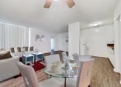Thumbnail 15 of 20 - Dining area ; Ceiling Fan ; Wood Inspired Flooring