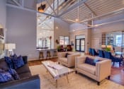 Thumbnail 16 of 65 - Sophisticated Clubhouse Lounge at Aviator at Brooks Apartments, San Antonio, 78235