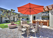 Thumbnail 7 of 14 - Sunnyvale Apartment Courtyard
