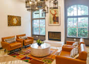 Thumbnail 10 of 24 - resident lobby in luxury apartments