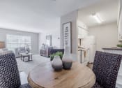 Thumbnail 8 of 15 - Open dining area to kitchen  at Forest Gardens, Dallas, Texas