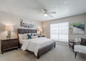 Thumbnail 5 of 17 - Bedroom With Celling Fan at Park Villas, Fort Worth
