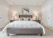 Thumbnail 11 of 22 - Spacious bedroom with walk-in closet  at Edgewater, Lewisville