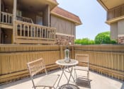 Thumbnail 7 of 13 - Private patio at Forest Glen, Texas