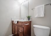 Thumbnail 10 of 15 - Bathroom With Vanity Lights  at Parkwood, Irving