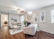 Thumbnail 1 of 30 - Modern Living Room  at Plaza DeVille, San Antonio, TX, 78240
