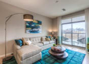 Thumbnail 51 of 84 - Modern Living Room at The Royale at CityPlace, Kansas, 66210