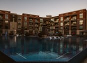 Thumbnail 83 of 84 - Pool View In Night at The Royale at CityPlace, Overland Park, 66210