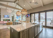Thumbnail 23 of 53 - community kitchen  at Waterside Residences on Quivira, Kansas, 66215