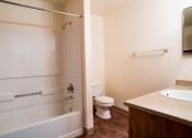 Thumbnail 12 of 13 - Bathroom With Bathtub at Alder Crossing Apartments, Portland, OR